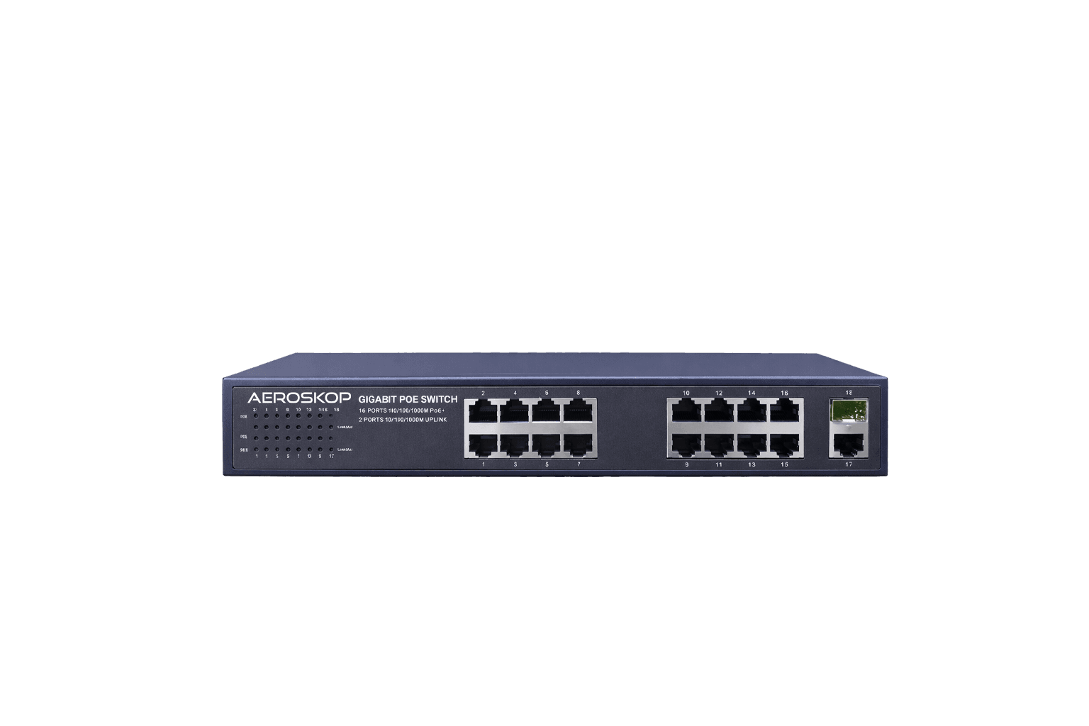 POE Switches ASK-816GP1G1SFP